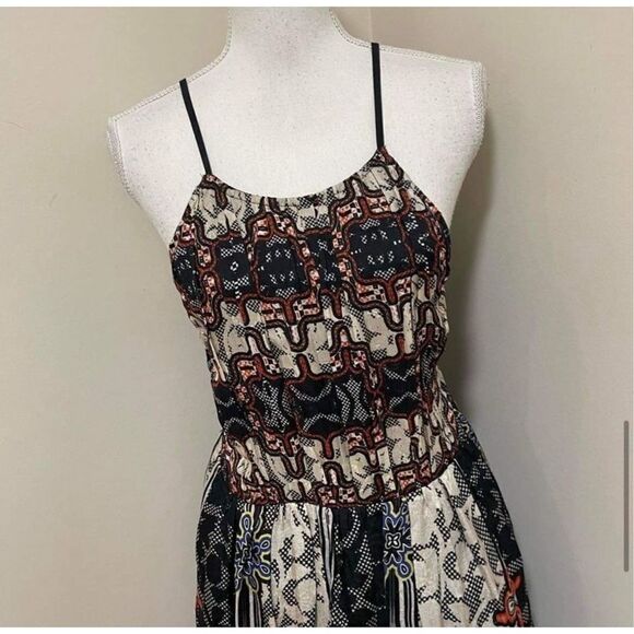 New Anthropologie x Bhanuni by Jyoti Tiered Dress Size 2 - Picture 6 of 9